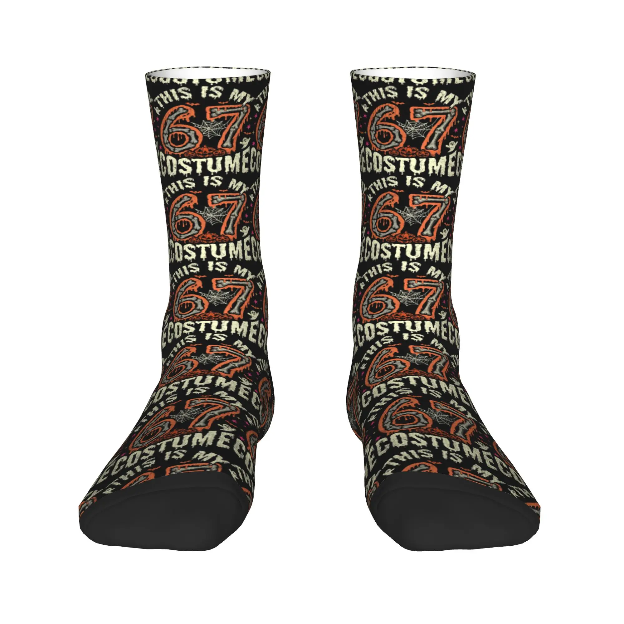 جوارب رجالية مضحكة لعيد الميلاد 67th للهالوين تصميم جوارب مضادة للانزلاق جوارب شتوية أنيقة مخصصة للاستخدام الخارجي