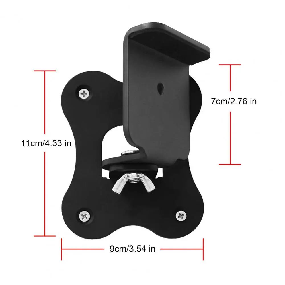 Wall Mounted Speaker Holder Adjustable Heavy Duty Speaker Wall Mount Bracket for Hw-q990b Home Theater Rear Surround Metal