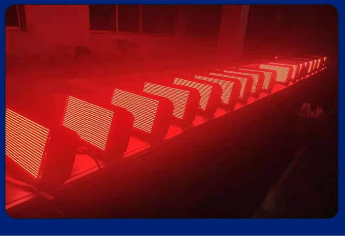 960 stücke 8-Segment RGB Strobe Licht Festzelt Hintergrund Waschen Licht LED Disco Voll Farbe Flash Party Hochzeit konzert Bühne Wirkung – Detail 6