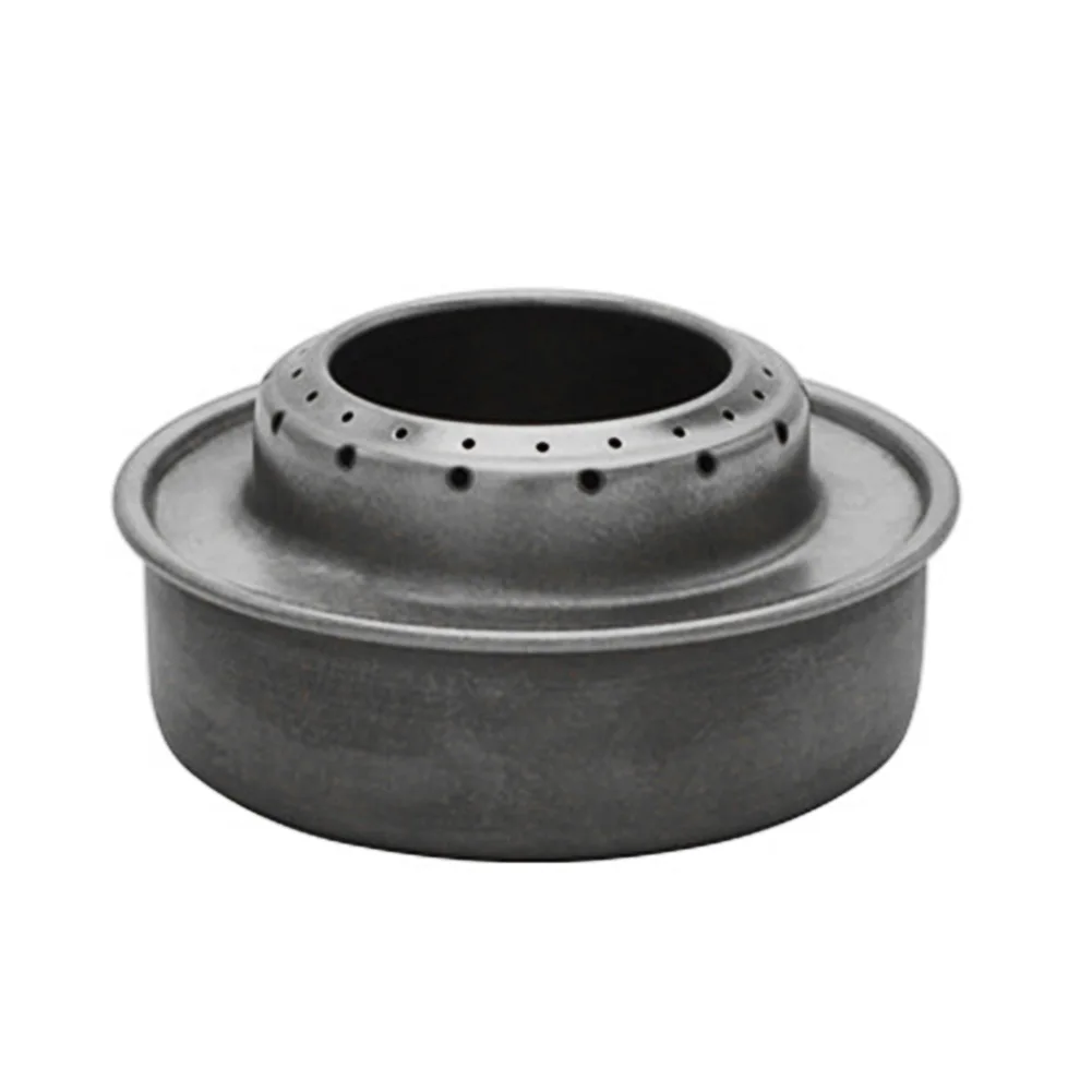 Alcohol Stove 120ml Portable Titanium Backpacking Alcohol Stove Camping Furnace Burner for Outdoor Enthusiasts