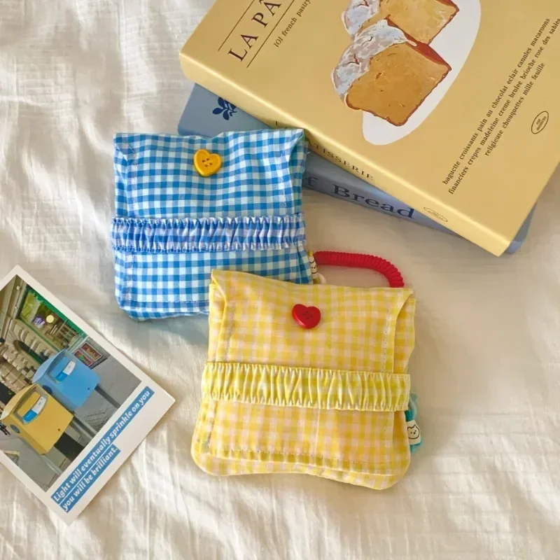 小さな四角い収納バッグ,キャンディーカラー,ストラップ付き,口紅用のポータブル収納バッグ,シンプルでキュート