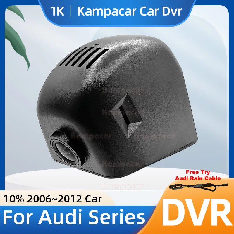 Kampacar AD01-1K 1080P Wifi Dash Cam Car Dvr Camera For Audi A4 B8 A3 8p A5 S5 A6 4F C6 C7 Q5 Q7 TT 2006-2012 10% Cars Dashcam