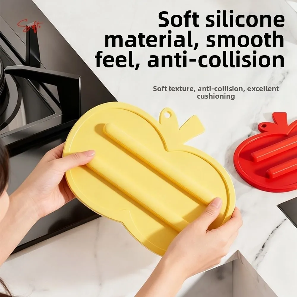 

Cute Shape Soft Silicone Pot Lid Drain Mat Multifunctional Heat Insulation Non-slip Mat Placemats Bathroom Kitchen Accessories