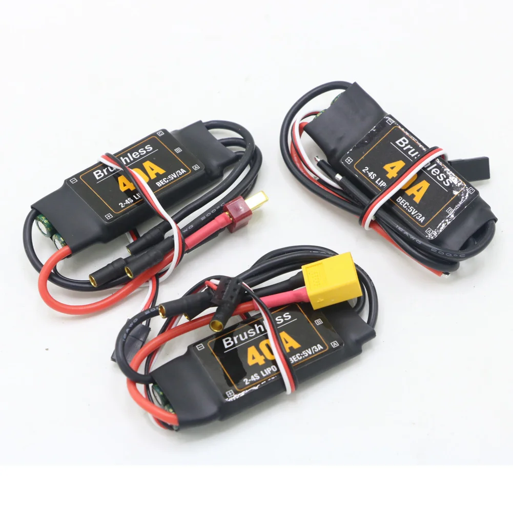 Mitoot Brushless 40A ESC Speed Controler 2-4S With 5V 3A UBEC For RC FPV Quadcopter RC Airplanes Helicopter