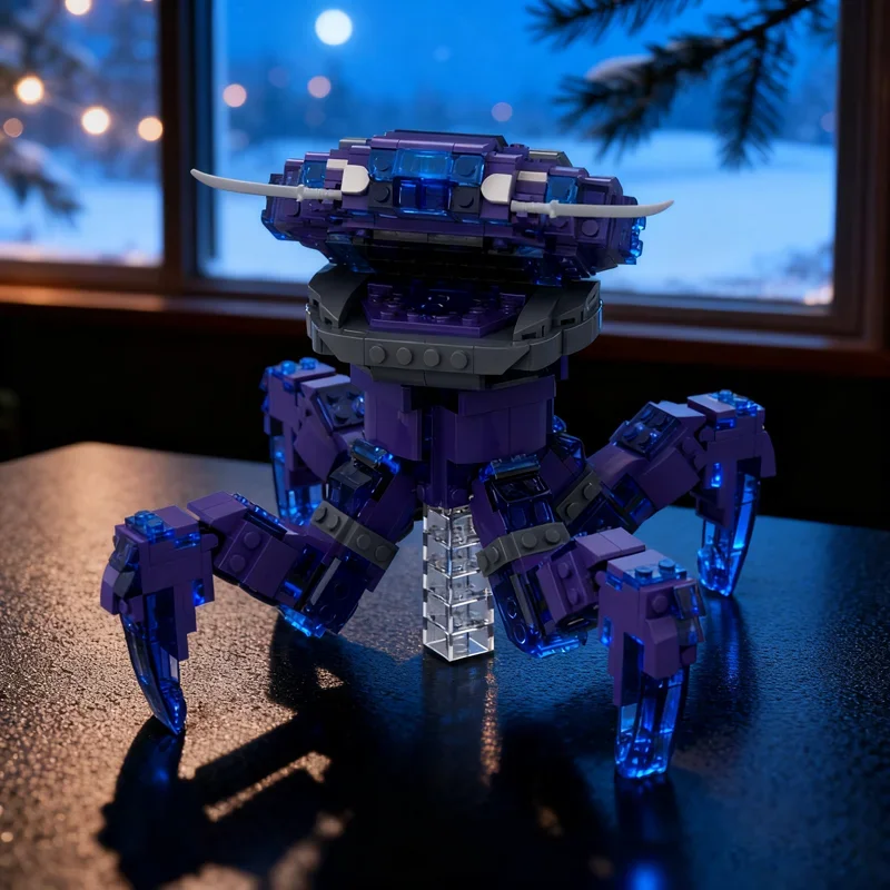 

753 детали MOC Risk Rain 2 Void Reaver: Конструктор, архитектурная модель, развивающая игрушка для детей, рождественский подарок