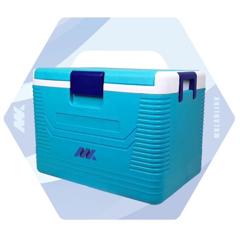 MKLABLINK 30L Portable Refrigerator 4 fixed ice packs with the good performance of insulation layer