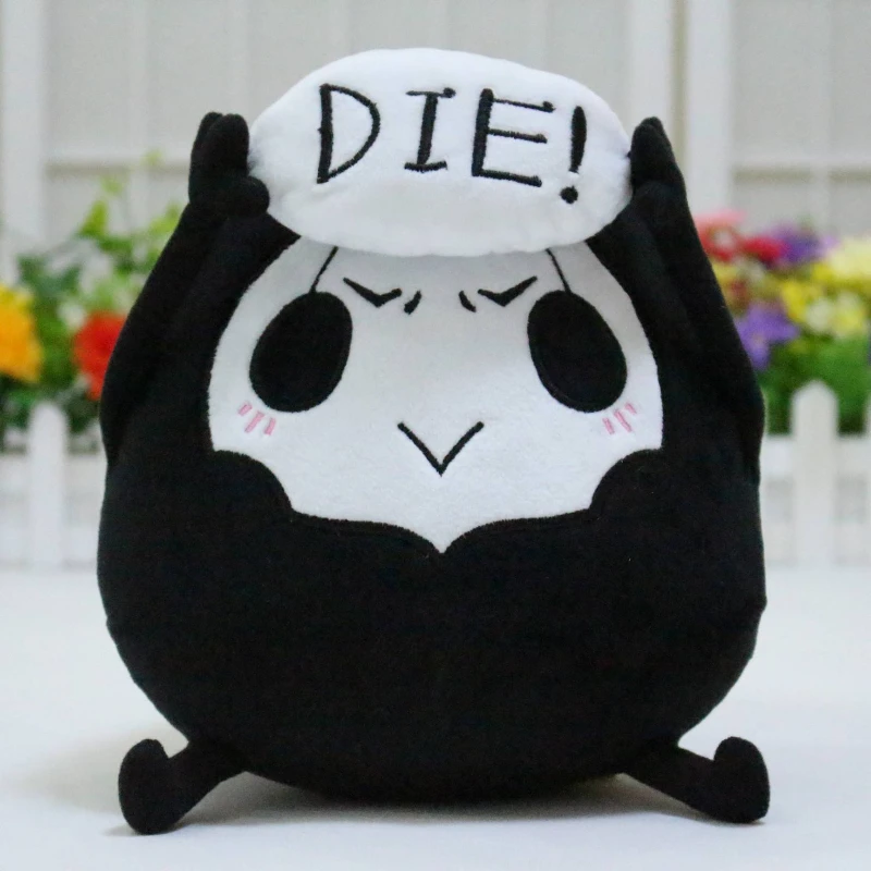 25cm Anime Reaper DIE Plush Doll Game Cosplay Toy Stuffed Pillow for Gift