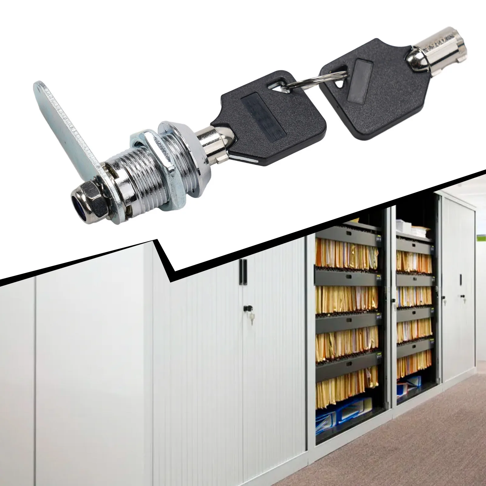 Cylinder Locks Mailbox Padlock Cylinder Cam Lock Furniture Lock Door Cabinet Locker Drawer Lock With 2 Keys Furniture
