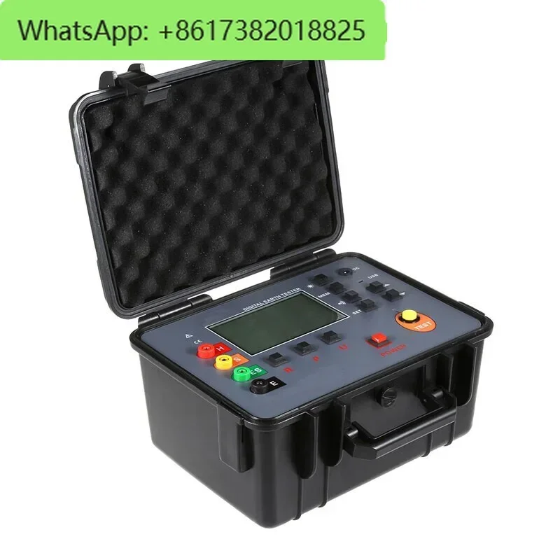 

Измеритель сопротивления заземления, портативный измеритель сопротивления DW8725