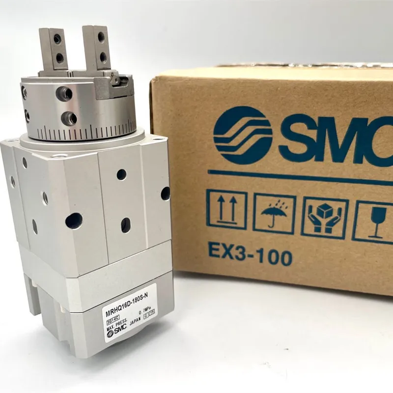 SMC MRHQ16D-90S-N MRHQ16D-180S-N MRHQ16S-90S-N/-180S-N MRHQ16C-90S-N/-180S-N Rotary swing GRIPPER cylinder