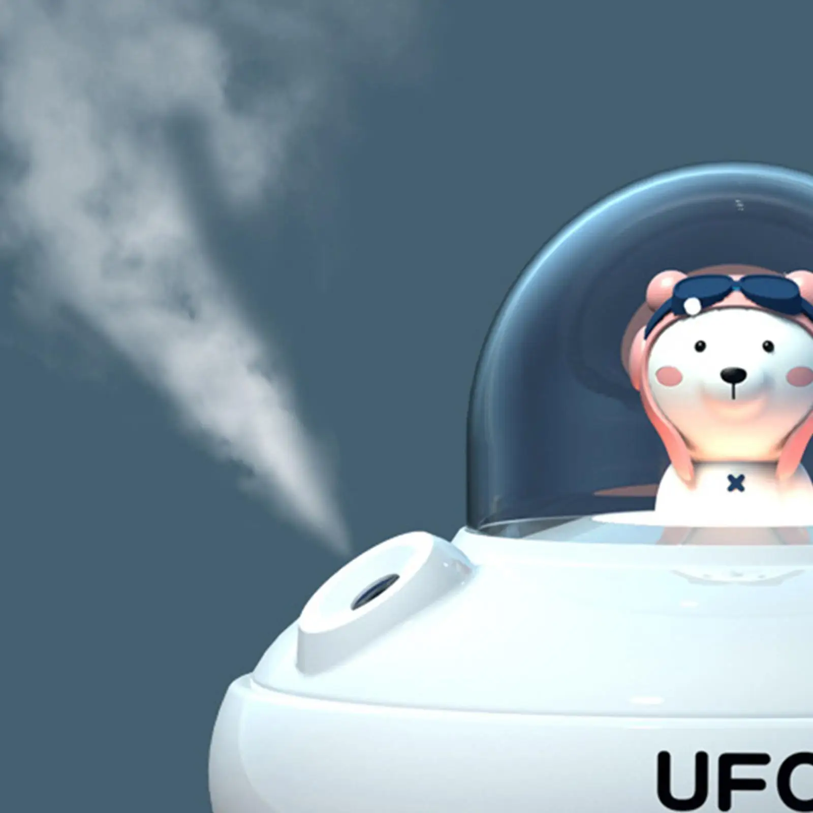 Portable Double Spray Humidifier Rechargeable Night light house Bedroom Atomization 3 Mist 400ML