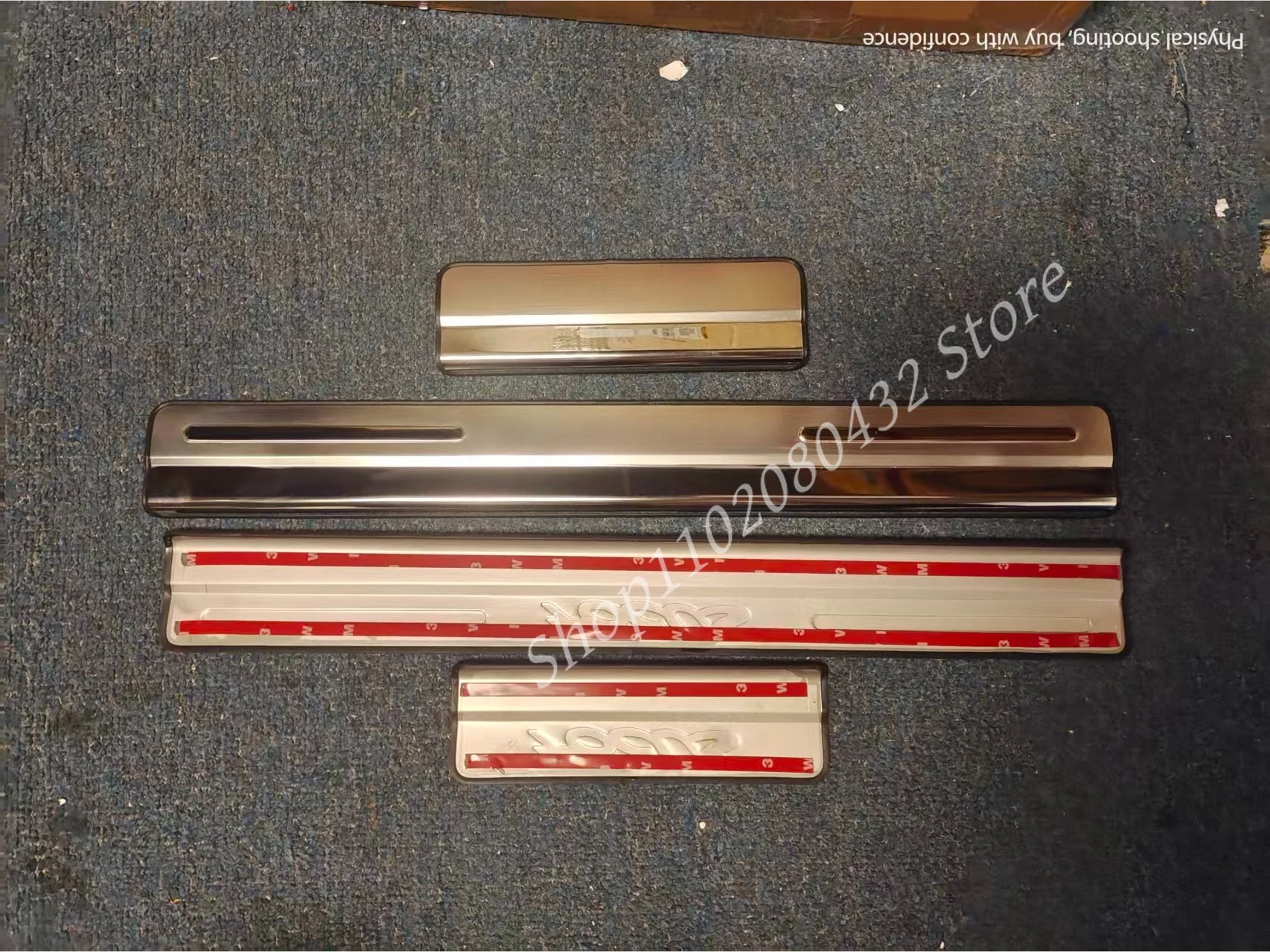 Car cover high quality stainless steel For Ford Focus MK2 MK3 MK4 2012-2018 Scuff Plate/Door Sill Car Styling Protector Sticker