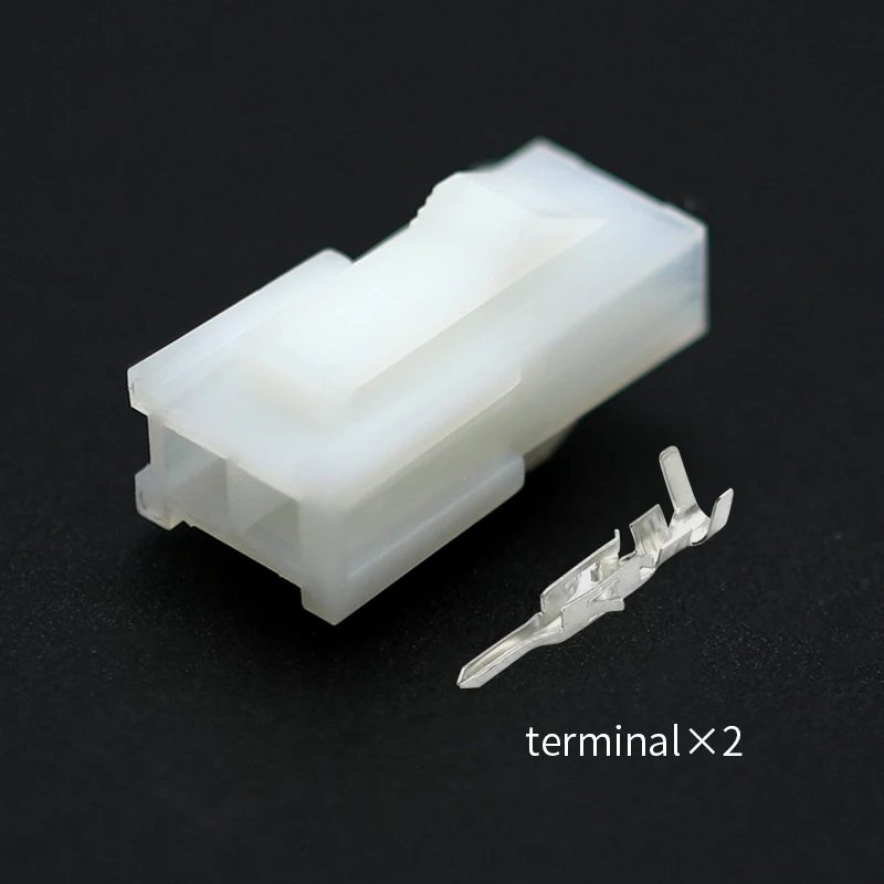 5559-2P Molsch type air docking plug automotive connector 2-pin hole plastic shell connector male