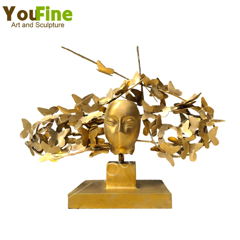 

Bronze Abstract Statue Modern Art Bronze Sculpture For Home Decor Ornament Beautiful Bronze Casting Crafts Gifts