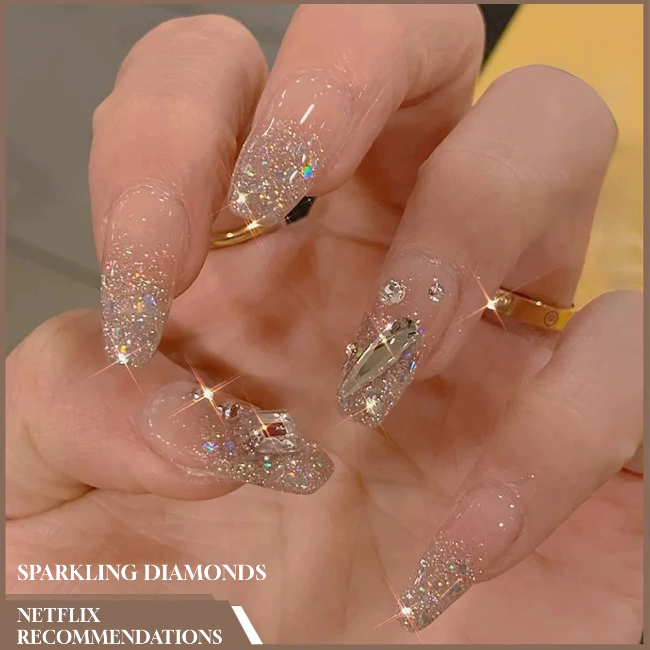 12 ミリリットル 1 個ホワイトダイヤモンドストロボホワイトニンググリッタージェルネイルポリッシュ夏と秋のホット販売スーパーフラッシュネイルグルー