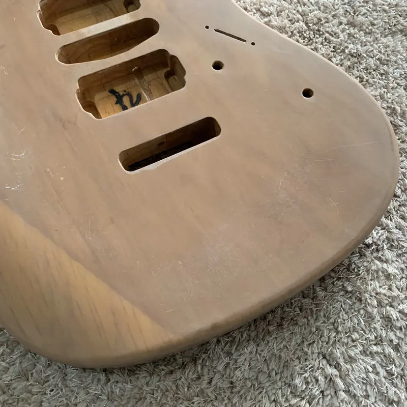 Guitar Body Natural Solid Alder Wood HSH Pickups Original Ibanez GIO GRX Series Replacement DIY