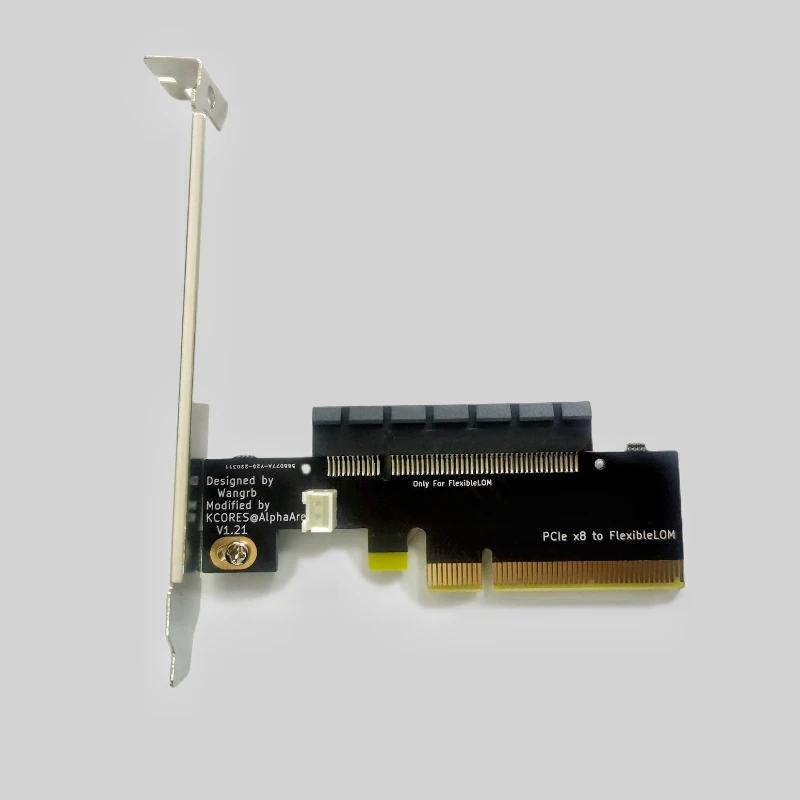 New PCIe X8 Riser Card for  FlexibleLOM 331FLR 530FLR 366FLR 560FLR 561FLR 544FLR 544FLR