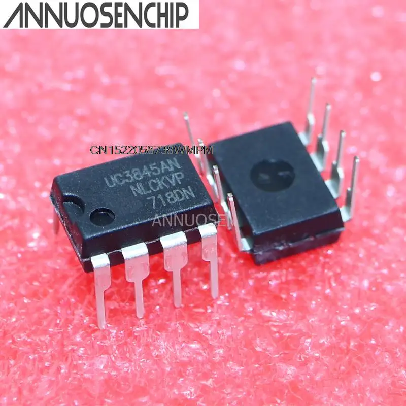 10PCS New and Original UC3845  REG CTRLR BST FLYBK PWM DIP-8 NEW GOOD QUANLITY UC3845AN