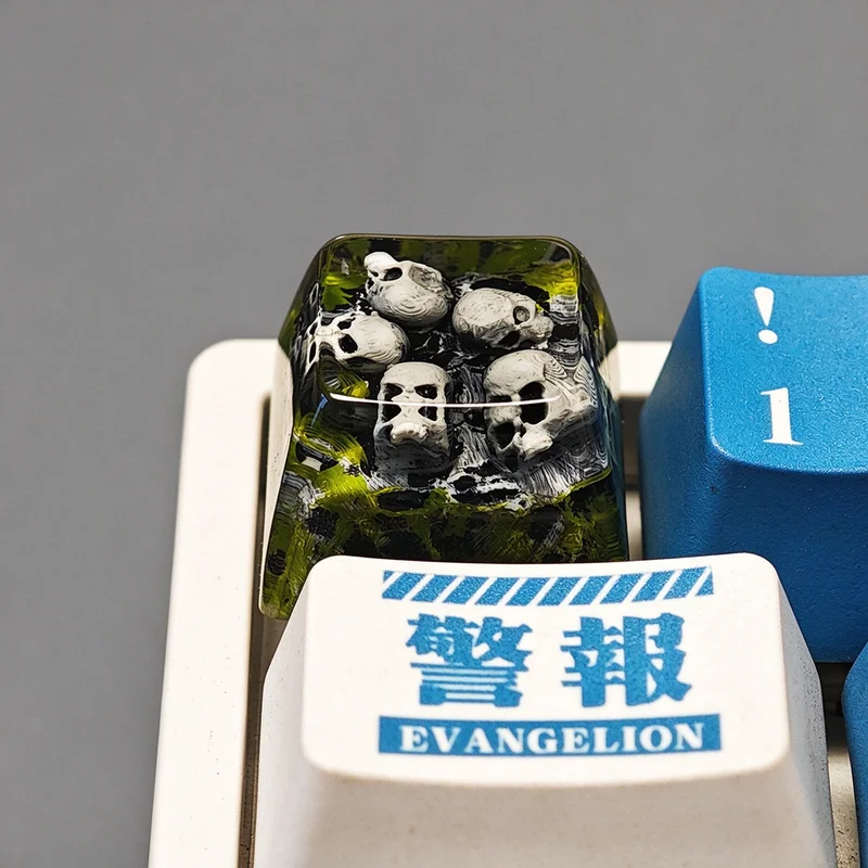 Customized Skeleton Keycaps For Mx Switch And Esc Mechanical Keyboard Creative Handmade Keycaps Game Accessories Gift