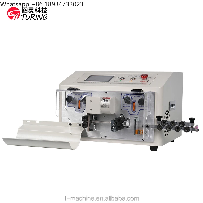 Precision Two-Jumper Touch Screen Stripping Machine Cable Manufacturing Equipment Disconnect Device Protective Cover Optional
