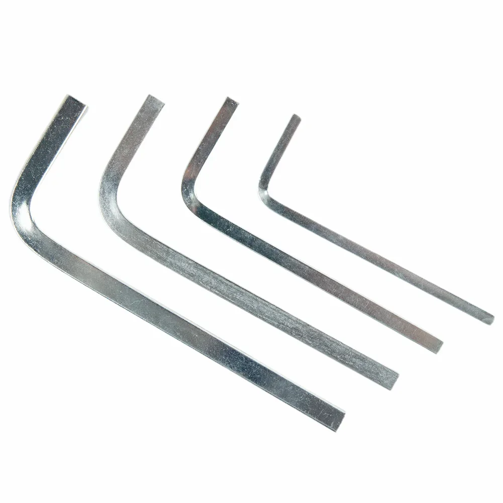 Hand Tools Wrench Chromium Vanadium Steel For Tightening Inner Corner 3-6mm 4 Point Screwdriver Set Silver High Quality