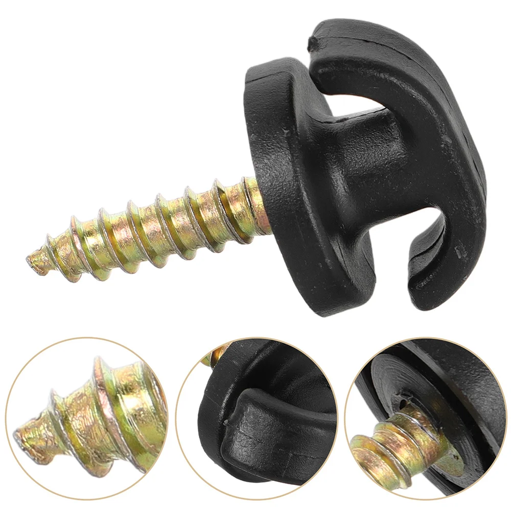 

8Pcs Car Trunk Hooks Cargo Net Replacement Hardware Kit Flat Upright Auto Boot Rear Storage Organizer Clips Tie Down Hanging