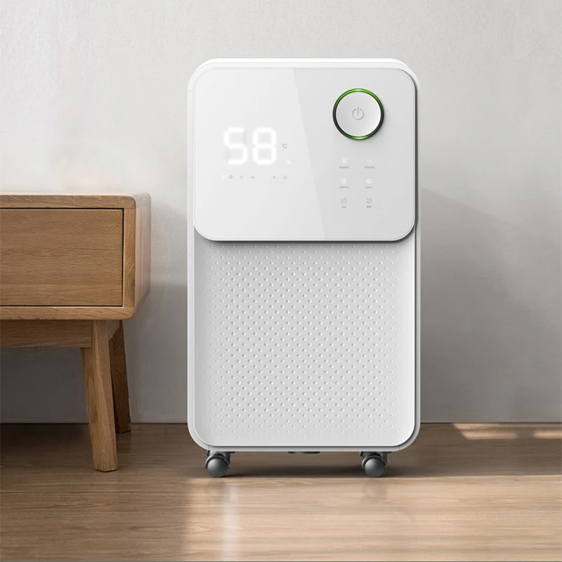 SJ-125E-T مزيل الرطوبة الصامت ، غرفة نوم المنزل الذكية مجفف استرطابي ، مزيلات الرطوبة الطابق السفلي الصغيرة والمجففات