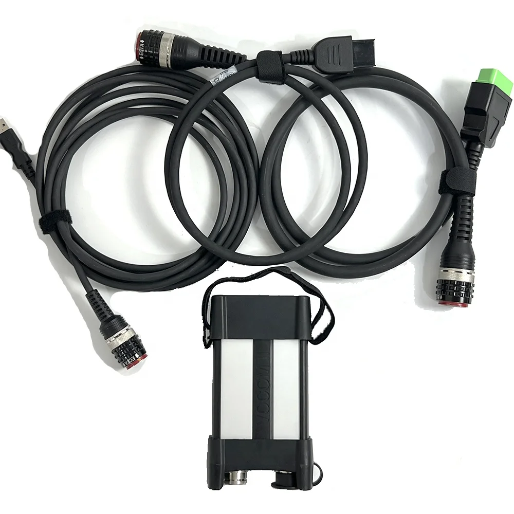 For VOCOM II PTT 2.8.150 Adapter and Diagnostic Cables Truck Excavator OBD2 VOCOM 2 88894000 Scanner Diagnosis Tool