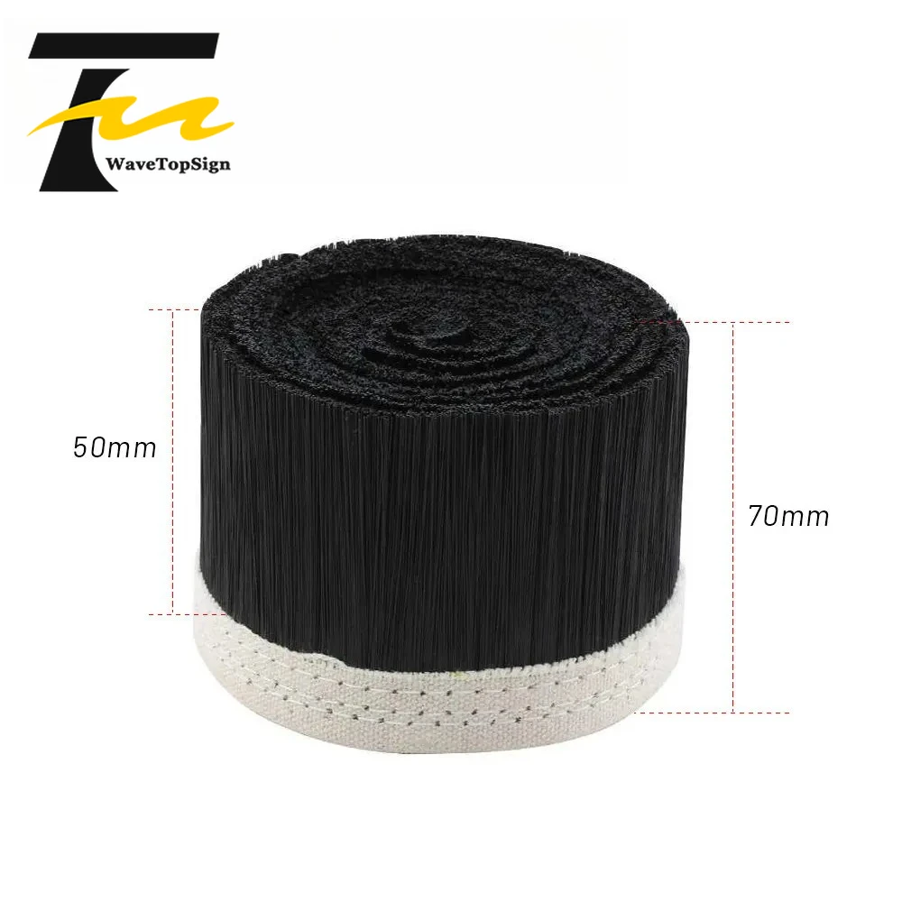Boding 1mx70mm Nylon Brush Vacuum Cleaner Engraving Milling Machine Dust Cover For Cnc Router