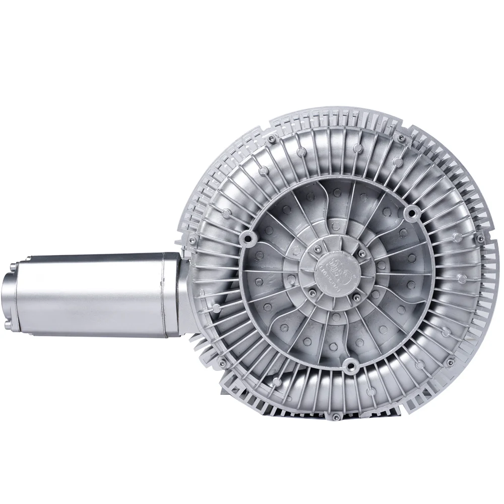 10hp 7.5kw High Pressure Side Channel Air Ring Blower For Aqua Farm