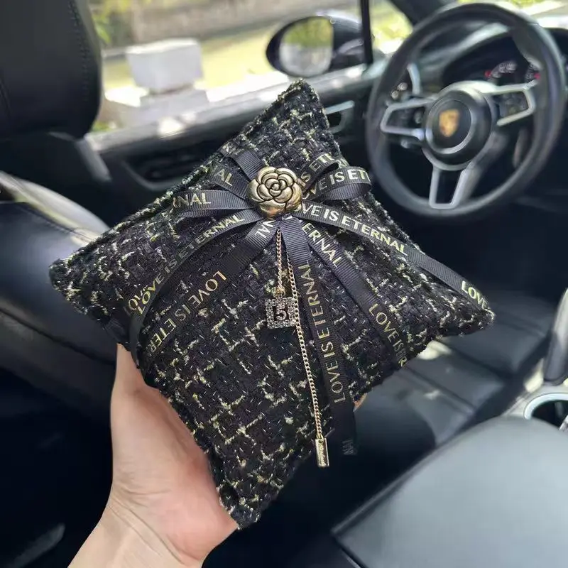 Car Air Freshener Bamboo Charcoal Bag Hanging Activated Carbon Odor Eliminator for Car Interior Auto Air Purifying Deodorizer