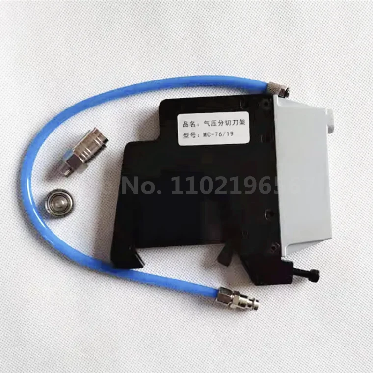 Imagem -02 - Cortando o Suporte Redondo da Lâmina com Lâmina Máquina Pneumática Aço Preto 76 1776 1976 22