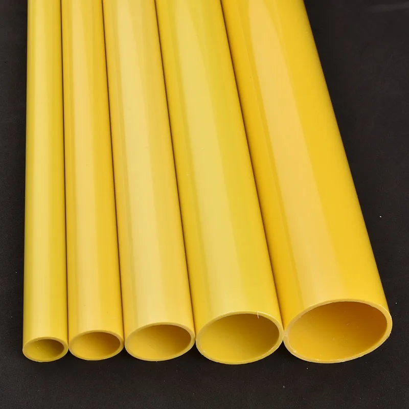1Pc 20/25/32/40/50mm Aquarium Fish Tank PVC Pipe Home Garden DIY Shelf Tube Garden Irrigation Plastic Drainage Pipe 48~50cm Long