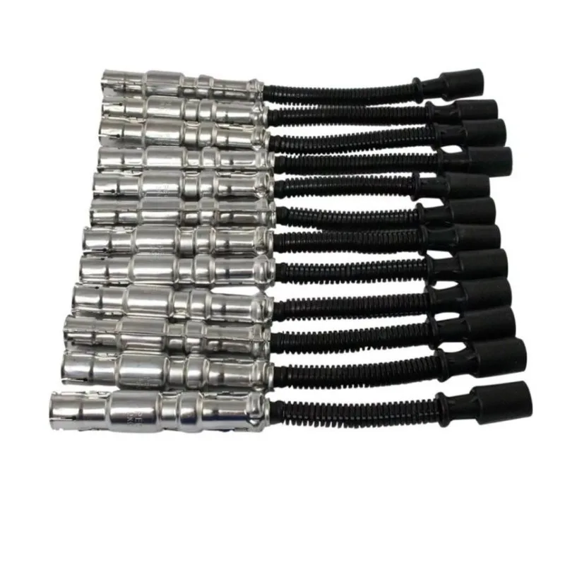 OEM 1121500118 1121500218  12PC Spark Plug Wires Ignition Wire for Benz C E Class E320 W210 W203 W211 W220 W251 C240 C320 C55