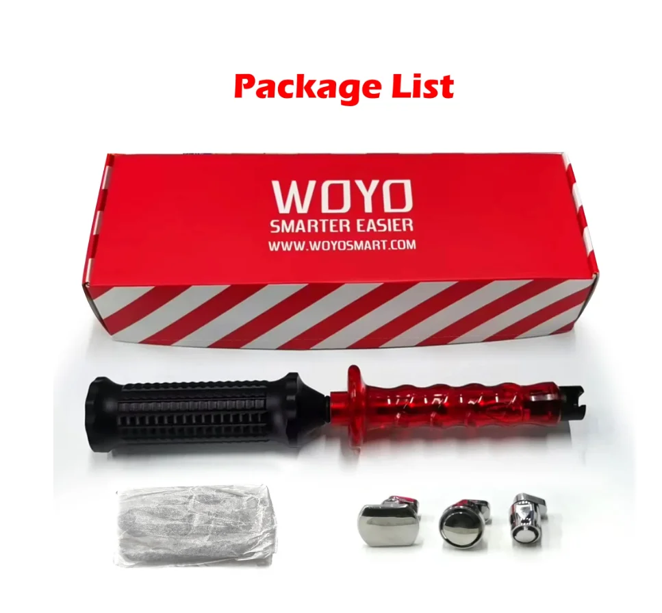 

WOYO PDR100 Handhold Car Sheet Metal Tools Paintless Cold Glue Dent Repair Pulling Kit Dents Hail Pits PDR Tools For All Cars