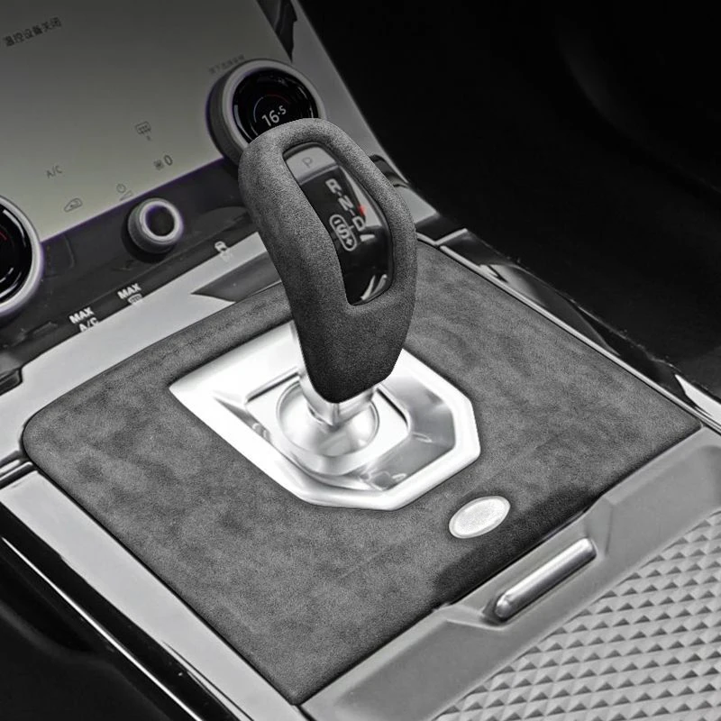 

Car Accessorie Auto Gear Shift Knob Cover Central Control Trim For Land Rover Range Rover Sport Discovery Evoque E-Pace XEL