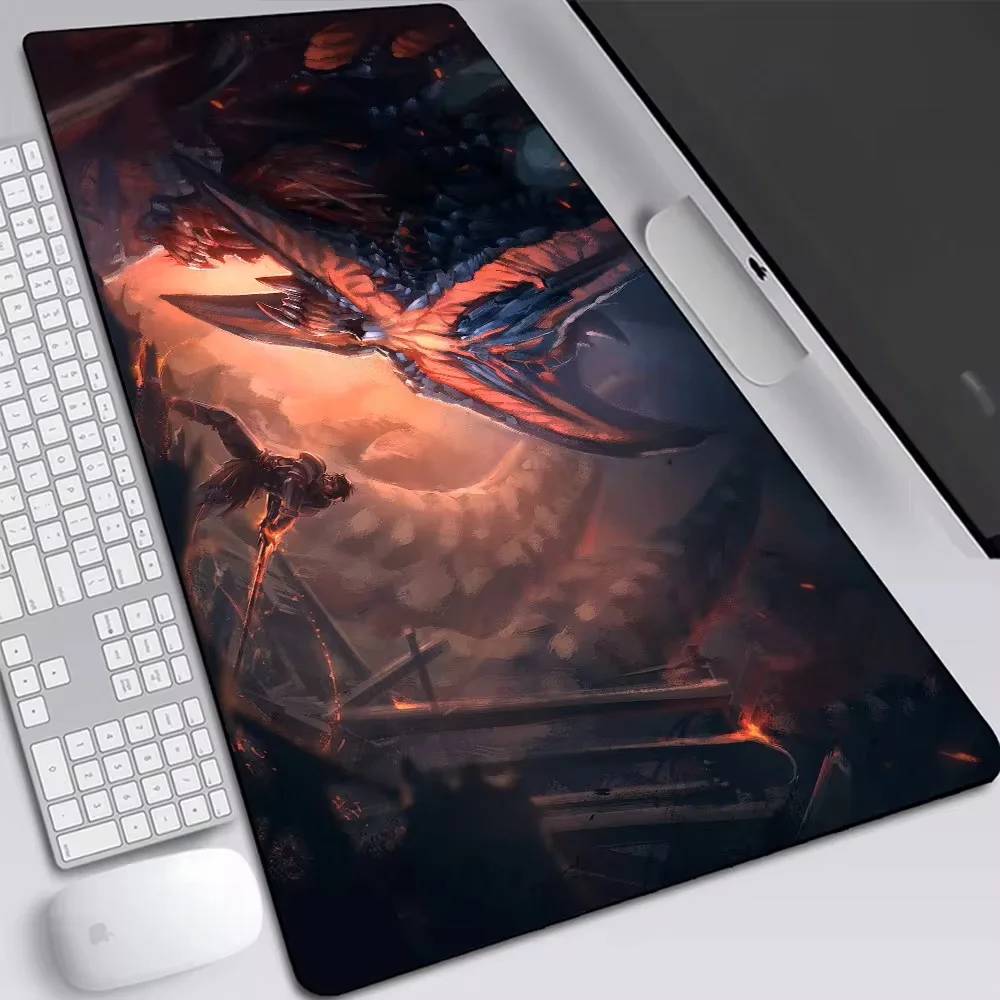 

Большой игровой коврик для мыши с изгнанием пути изгнания, коврик для мыши для ноутбука, коврик для клавиатуры, Настольный коврик, коврик для мыши для ПК, геймера, силиконовый офисный коврик для мыши