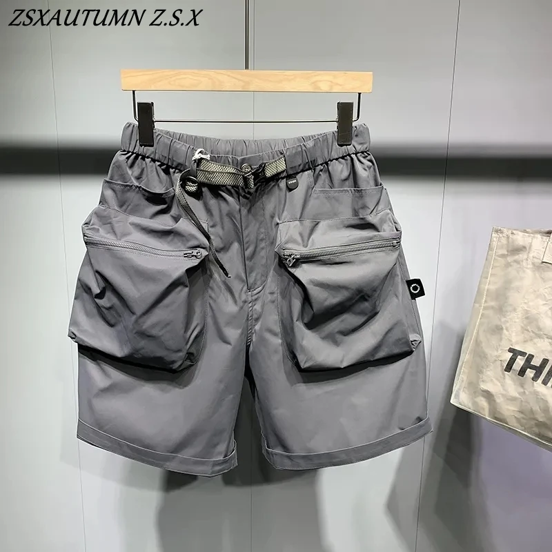 

Men's Pants Summer 2023 Fashion Harun Mid-length Cargo Pants New All-match Korean Baggy Multi-pocket Sports Shorts Men Clothing