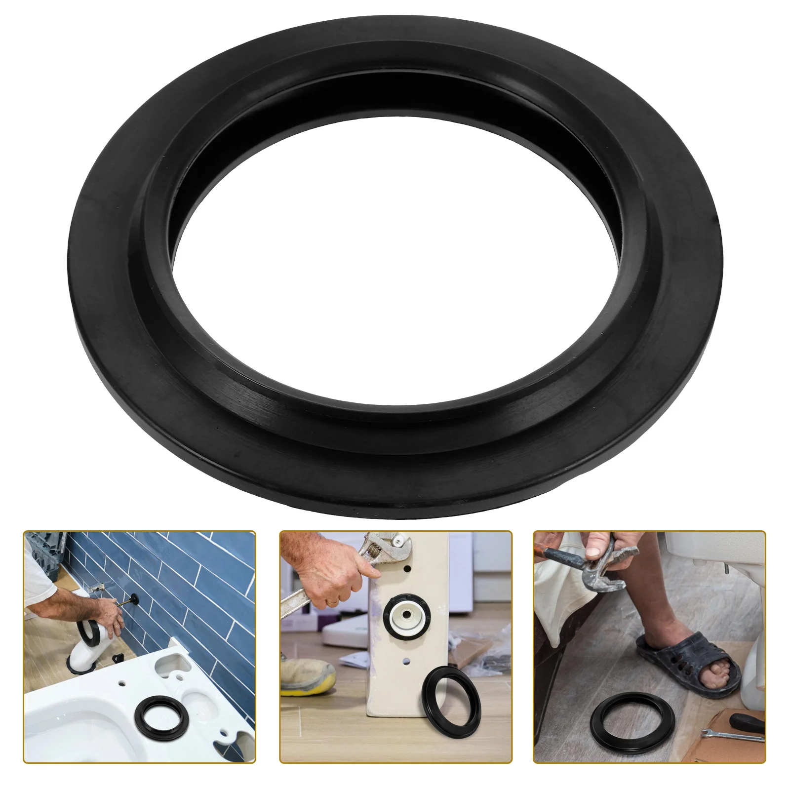 

Toilet Seal Ring Replacement Seal Washer For Toilets Tank Leak-Proof Rubber Fill Sealing Ring Compatible With