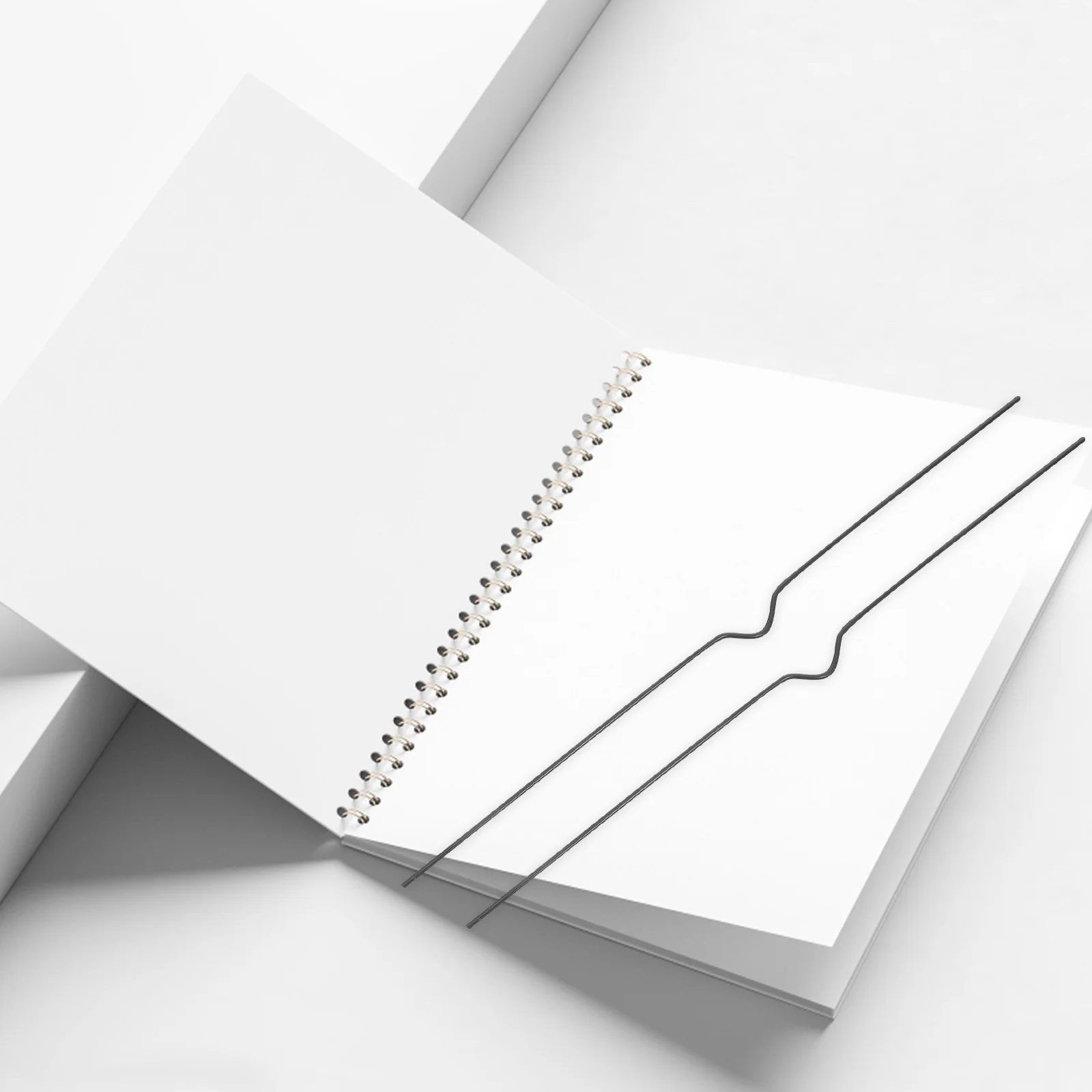 100 Pcs Calendar Hook Rack Frame Removable Hooks for Display Lunar Poster Bracket Album Wire Mount System