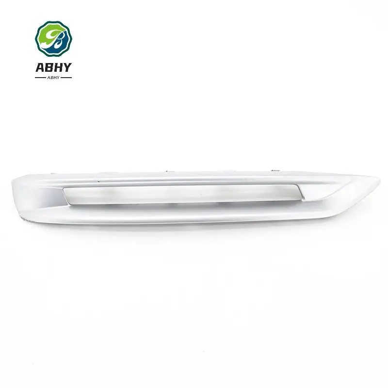 

ABHY-Front Lower DRL Lights Chrome Trims Frame For Mercedes W166 ML/GLE 63 AMG 2012-2015 Fog Light Bezel