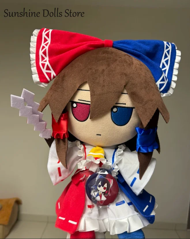 

30CM Anime Touhou Project Hakurei Reimu Cute Fumo Girl Doll Figure Plush Toy Kawaii Idol Plushies Stuffed Pillow Halloween Gifts