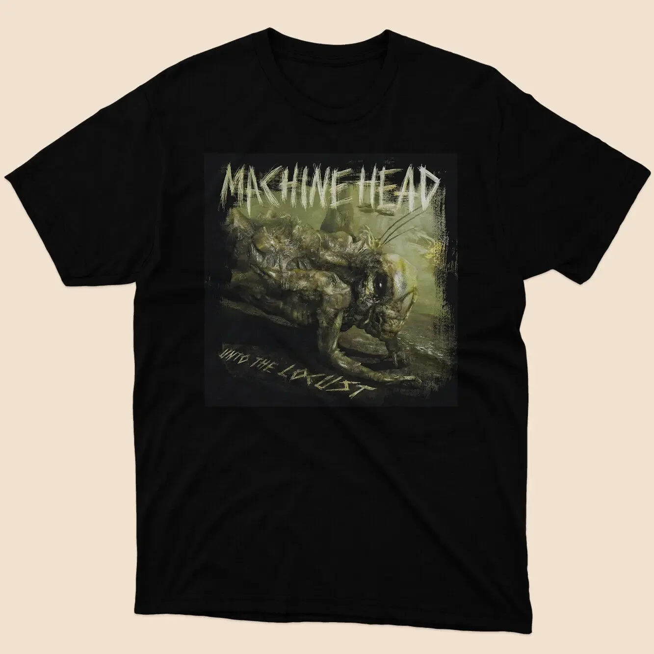 Limited Machine Head - Unto the Locust Music T-shirt Black Size S to 5XL