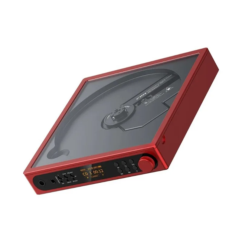 DM15 R2R Portable Stereo CD Player with HD Display, USB/CD HiFi Audio