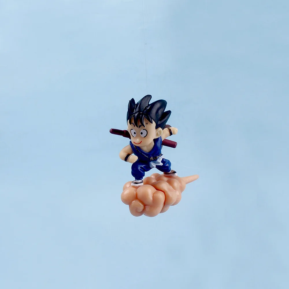 2 style wystrój akwarium akcesoria Son Goku chmura akcja Float figurki Kakarotto krajobrazu Ornament dekoracja akwarium