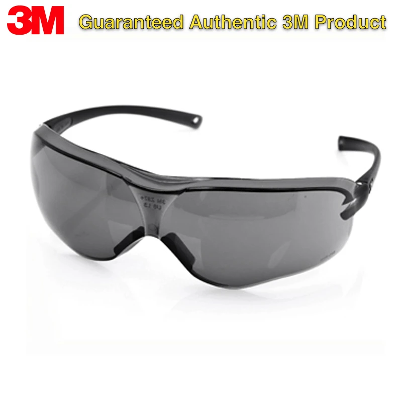 3M 10435 Safety Glasses Anti-Fog Grey Lens Professional Eye Protection Work Goggles ANSI Z87.1 UV Protection Outdoor Eyewear