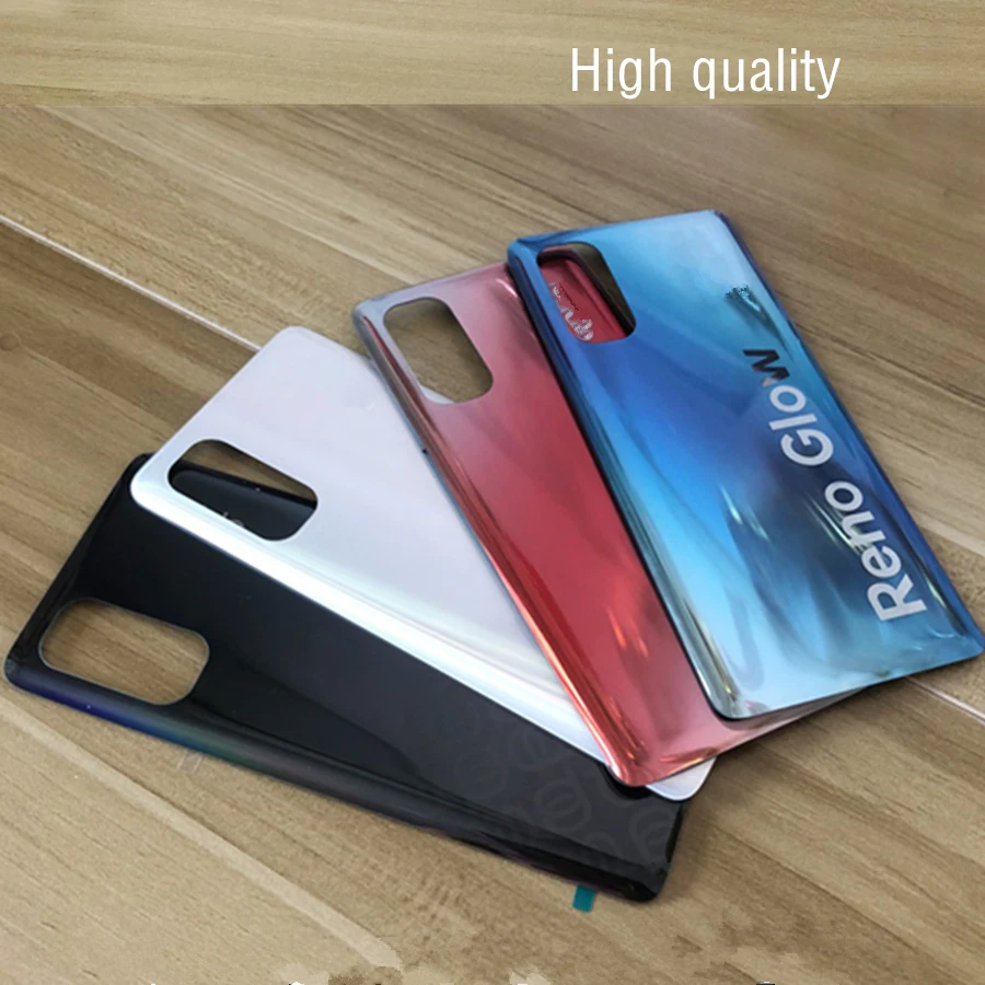 For OPPO Reno4 Pro 5G Battery Back Rear Cover Door Housing For Reno 4 Pro CPH2089 Battery Back Cover Replacement