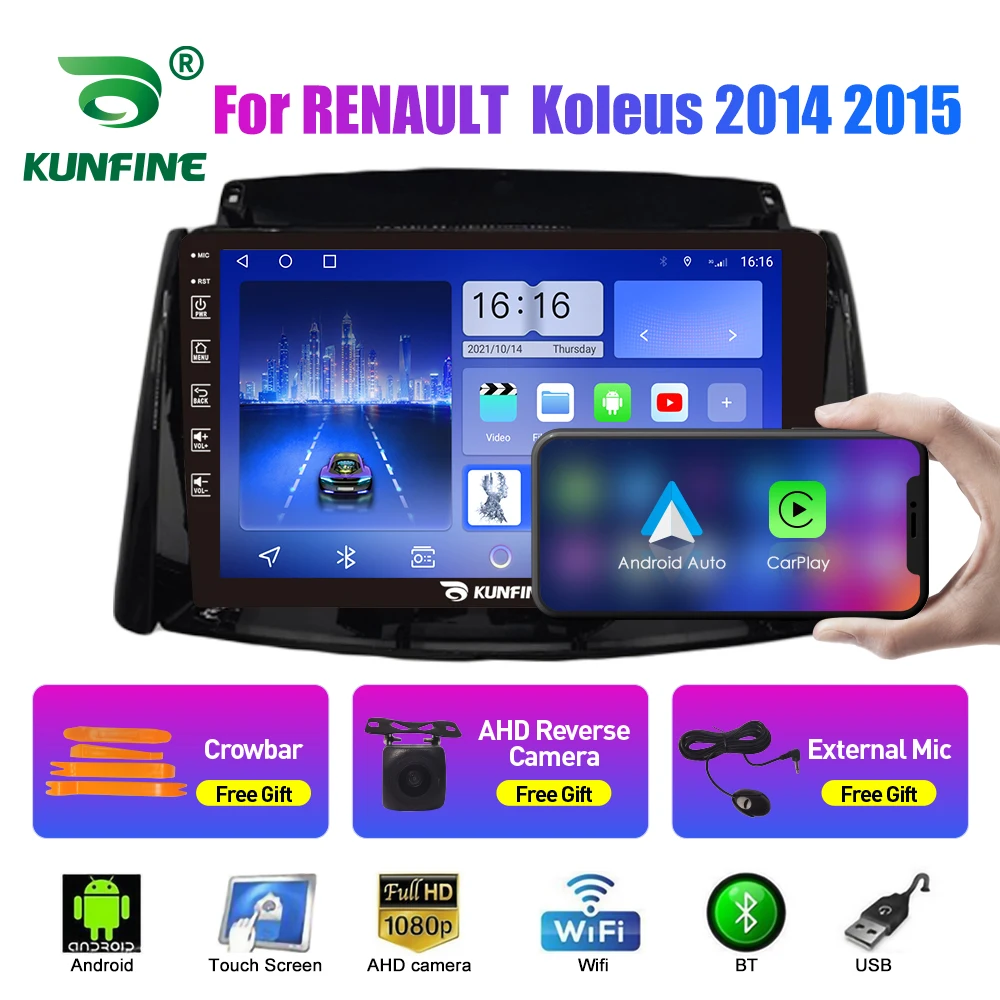 

Car Radio For RENAULT Koleus 14-15 2Din Android Octa Core Car Stereo DVD GPS Navigation Player Multimedia Android Auto Carplay