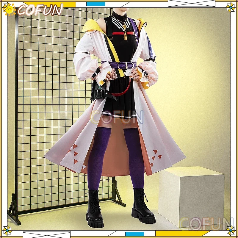 COFUN [Customized] Virtual Idol Fura Kanato April Fool's Day Women Cosplay Costume Cos Game Anime Party Uniform Hallowen Clothes