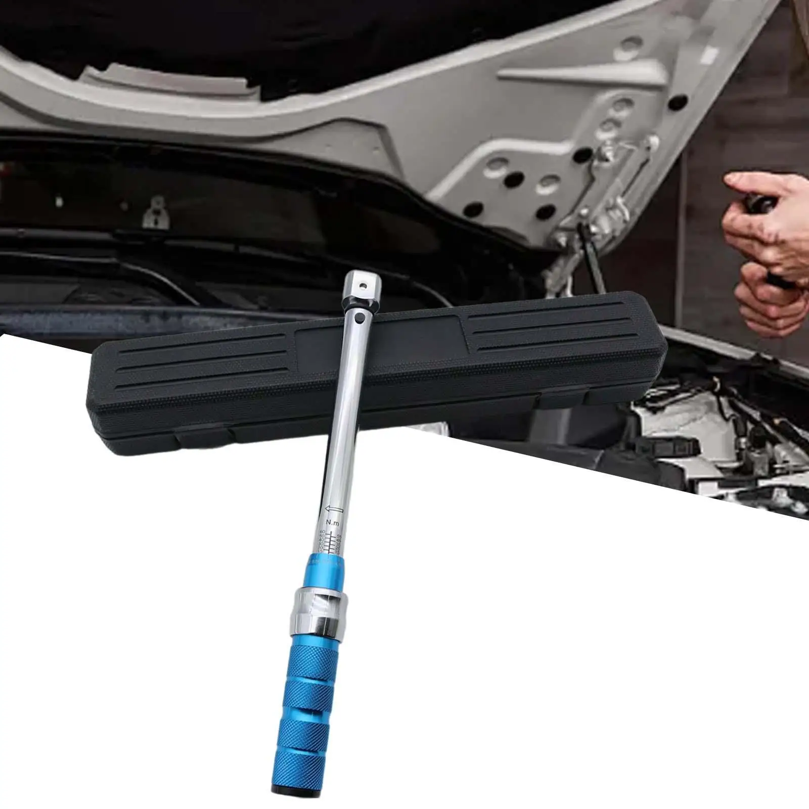 

Динамометрический ключ 1/4 дюйма, профессиональный, простой в использовании, многоцелевой, портативный, регулируемый ремонтный гаечный ключ 5-25 нм для автомобиля, мотоцикла, велосипеда